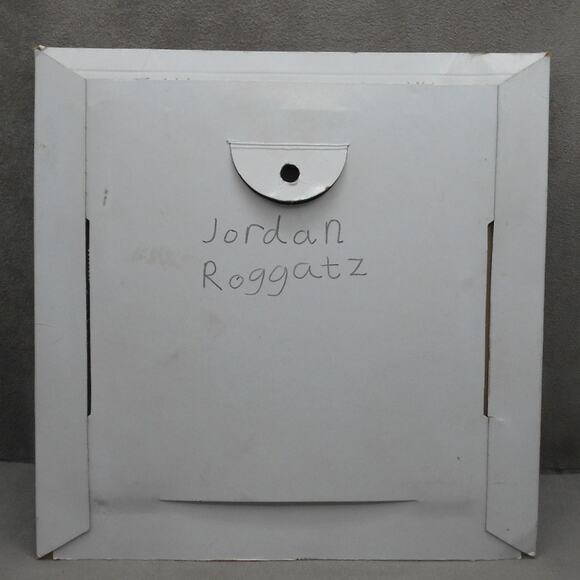 Vintage Garfield the Cat Carnival Mirror w/Cardboard Frame Fair Prize - Picture 6 of 6